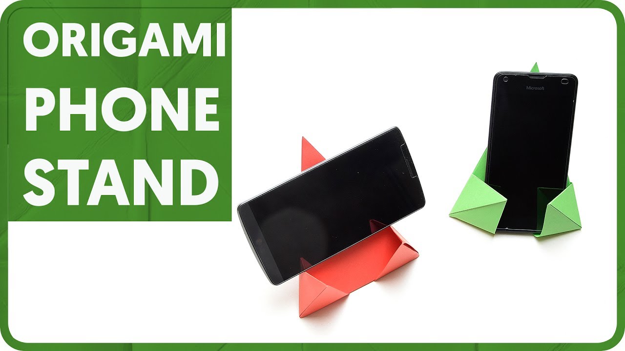 [DIAGRAM] Origami Phone Stand (Yamaguchi Makoto)