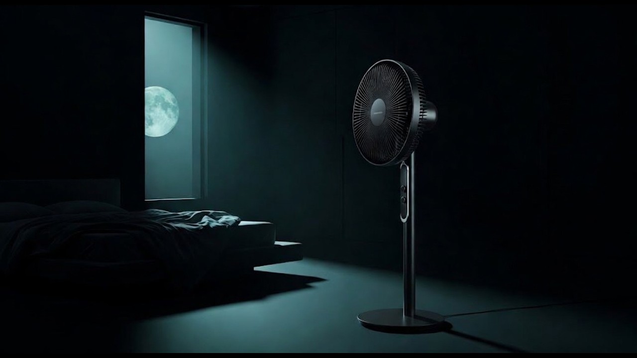 Deep Sleep Fan Sound 🌬️ 8 Hours Black Screen | Insomnia Relief