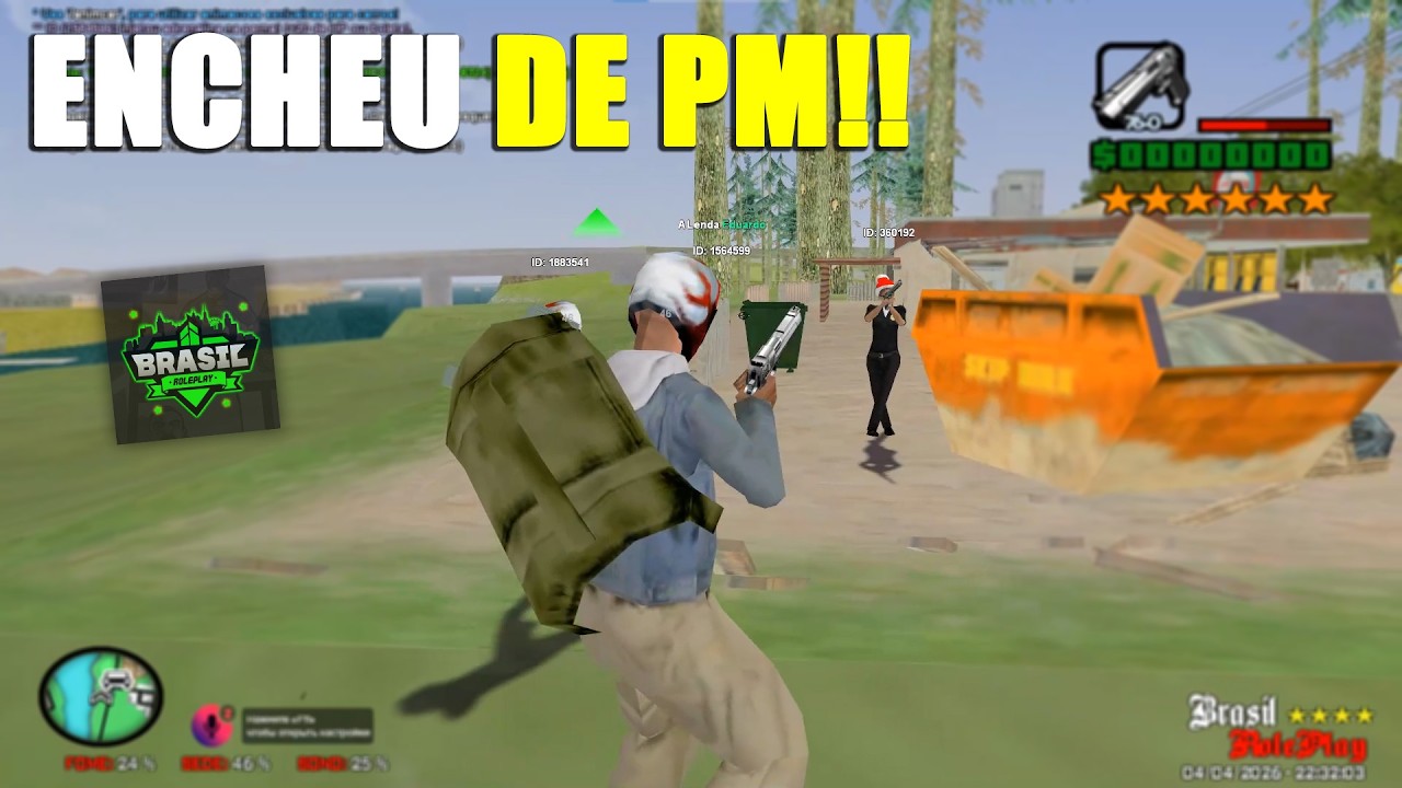 PVP ENCIMA DE PVP NO BRASIL ROLEPLAY- GTA SAMP RP