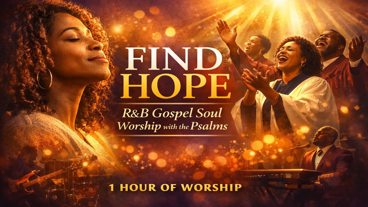 🌟 FIND HOPE – 1 Hour of Uplifting Gospel Soul & R&B Worship | Psalms of Trust, Healing & Victory