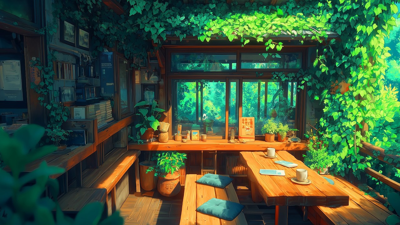 🌻 Спокойный день – Расслабляющая Lofi Кофе ☕ Плейлист для вас 🎧 Lofi Музыка [Учеба/Отдых] 🍀