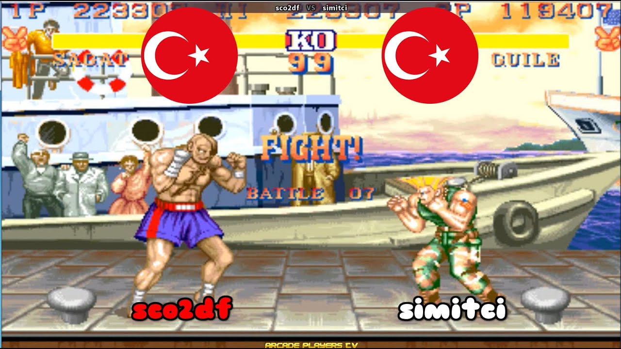 Street Fighter II' - Champion Edition ➤ sco2df (Turkey) vs simitci (Turkey) sf2ce