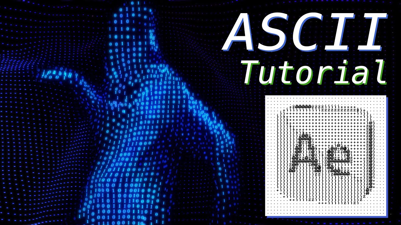 Как создать ASCII-арт из видеоматериала — Учебник по After Effects (Простейший метод)
