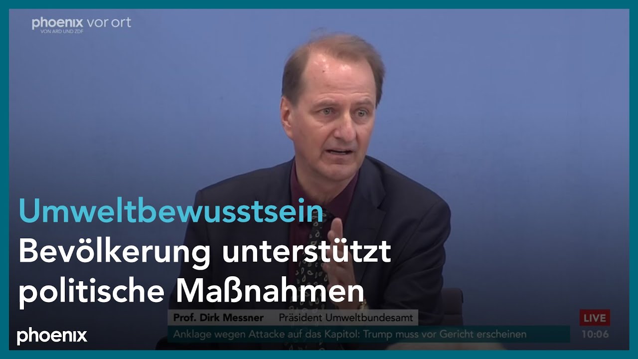 Vorstellung der Studie „Umweltbewusstsein in Deutschland 2022“