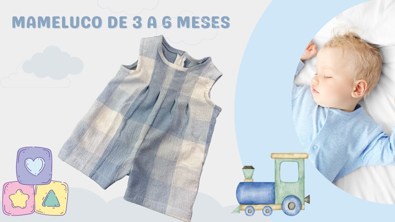 Mameluco  para bebe de 3 a 6 meses
