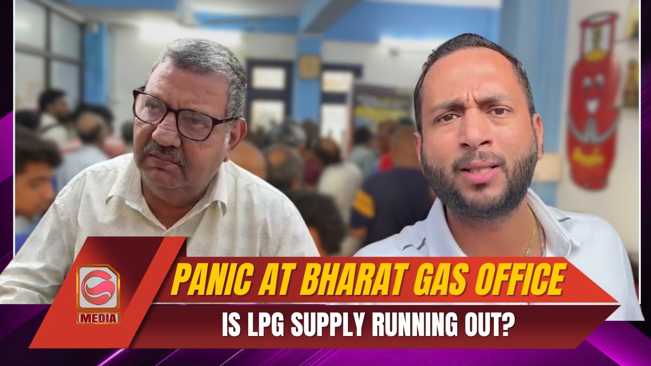 Panic at Bharat Gas Office in Ponda Over Cylinder Shortage | Is LPG Supply Running Out?