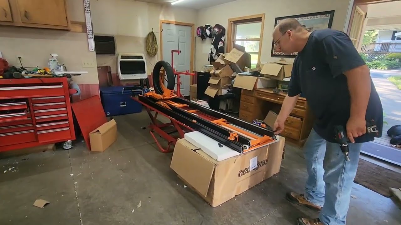 motorcycle loader for Kenworth K100