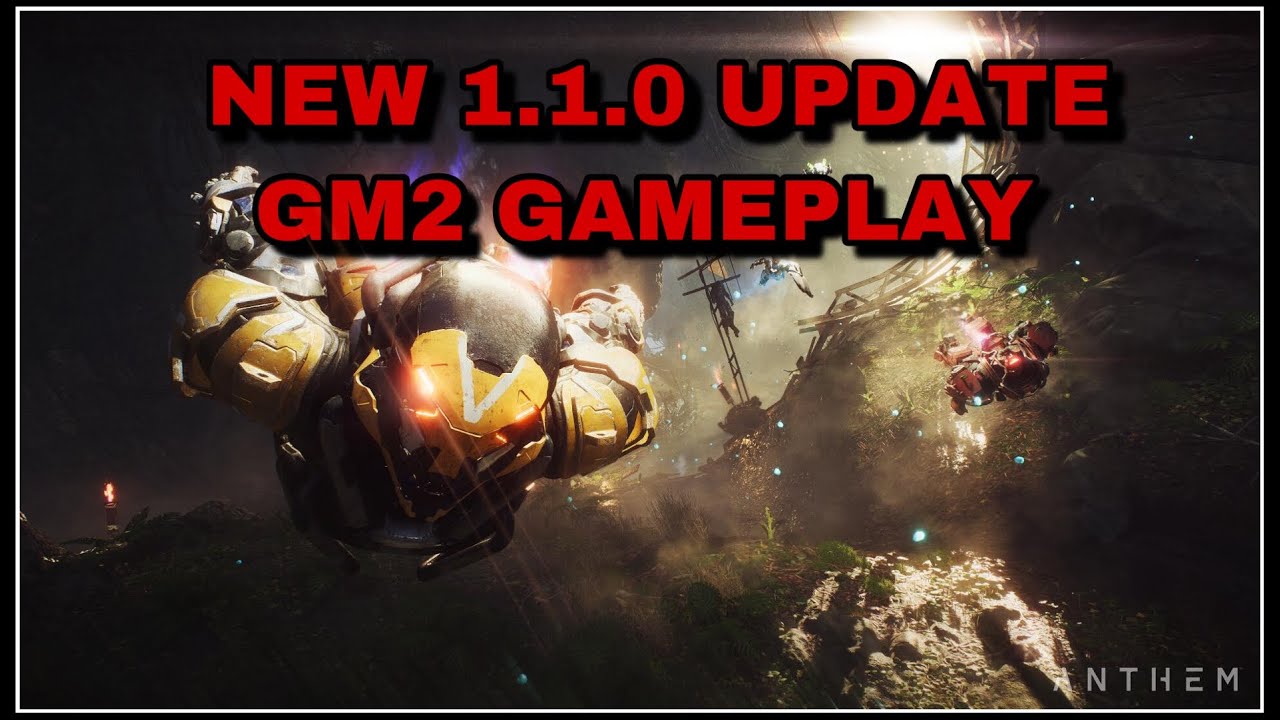ANTHEM NEW 1.1.O UPDATE//NEW STRONGHOLD THE SUNKEN CELL