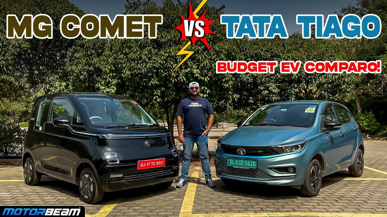 MG Comet против Tata Tiago — какой бюджетный электромобиль выбрать? | MotorBeam