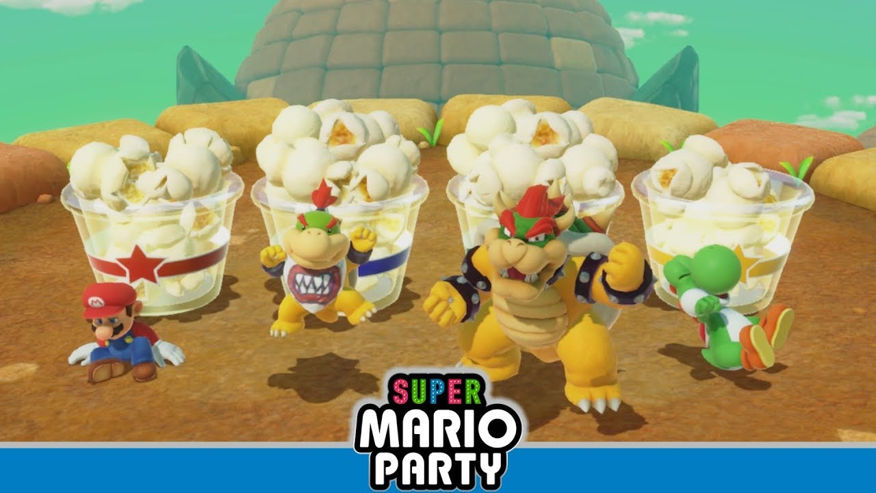 Super Mario Party – SNACK ATTACK [GAMEPLAY]