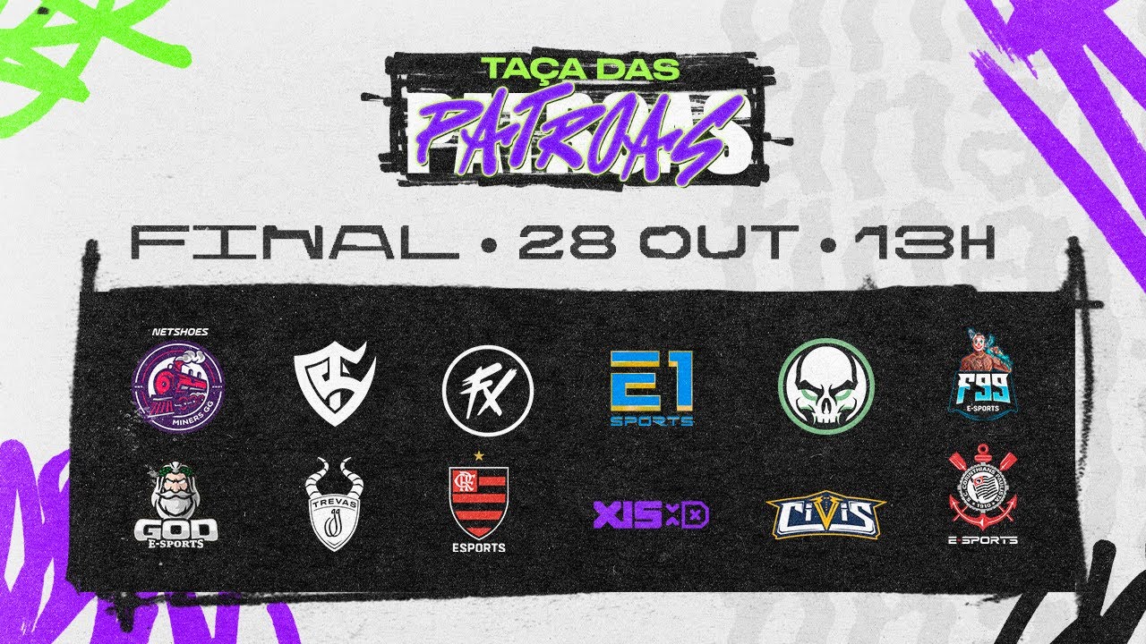 TAÇA DAS PATROAS - FINAL AO VIVO | FREE FIRE ESPORTS BRASIL