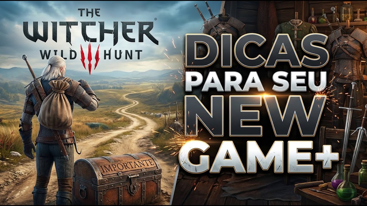 COMO FAZER NEW GAME+ NO THE WITCHER 3