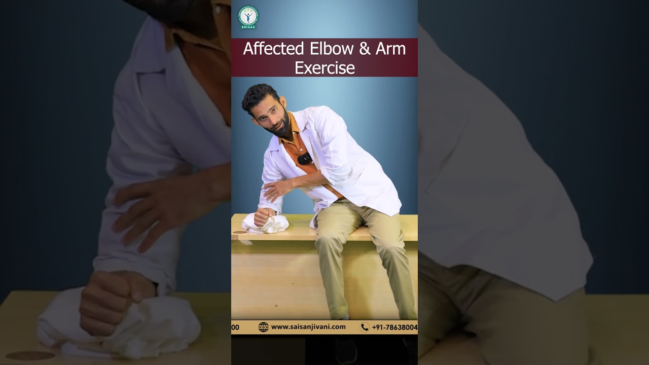 Arm Strengthening Exercise for Paralysis Patients (Part 2) | SRIAAS Paralysis Recovery