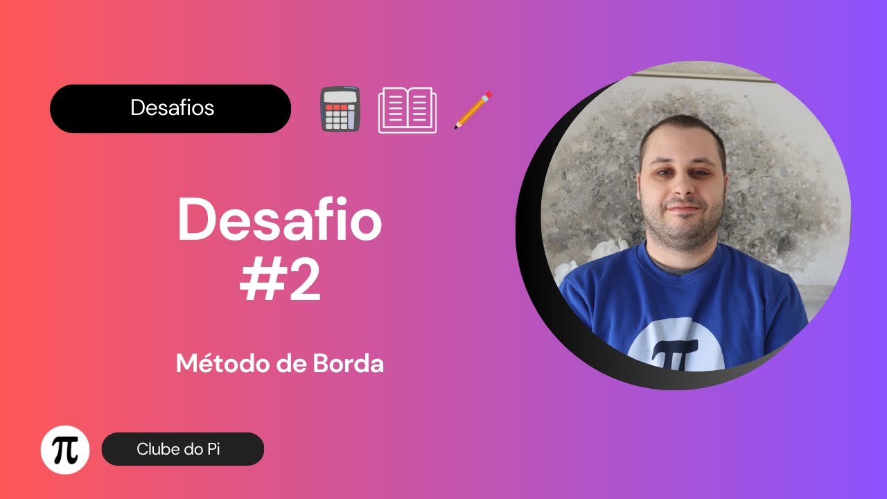 Método de Borda: Desafio Nº2!❓❓❓ #matemática