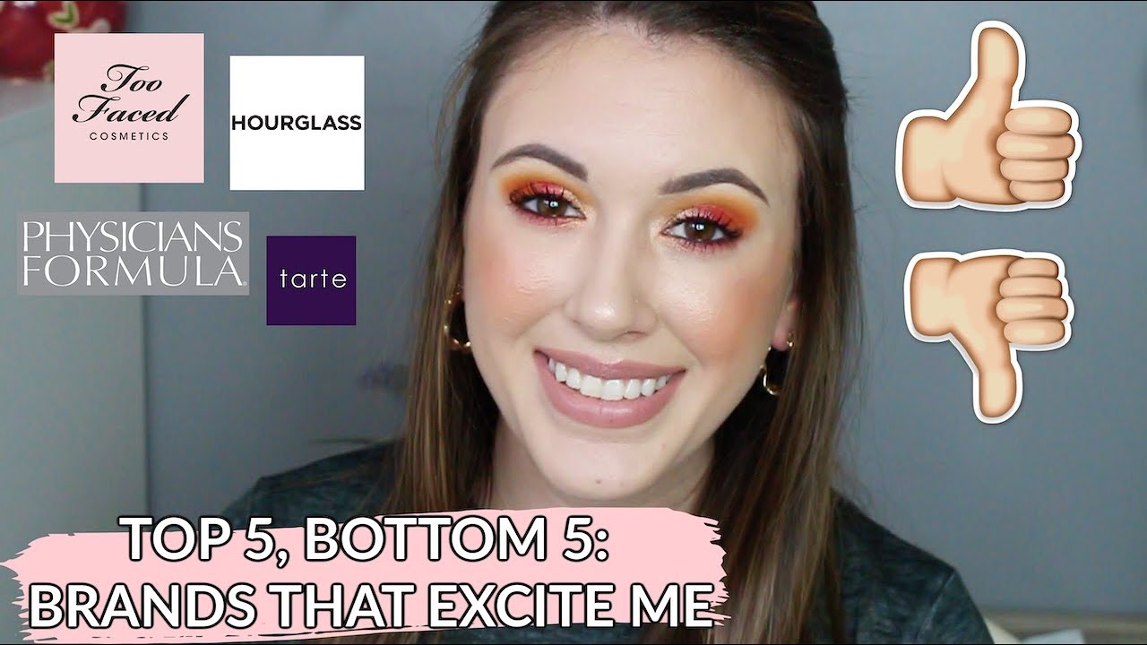 TOP 5, BOTTOM 5: Brands that excite me TAG!