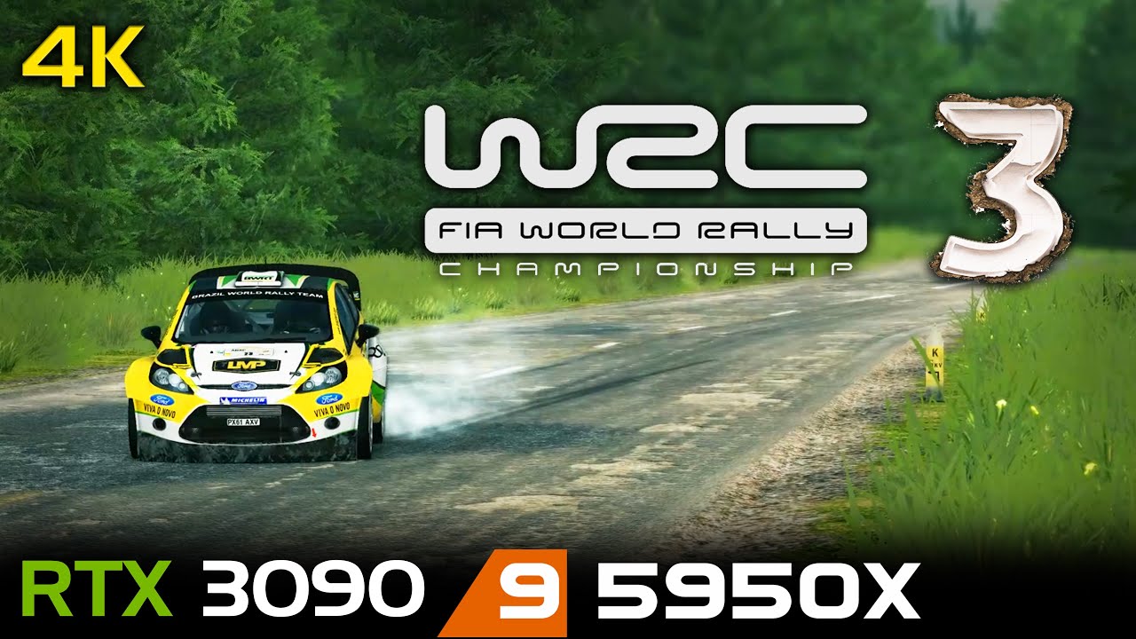 WRC 3: FIA World Rally Championship | 4K | RTX 3090 | 5950X