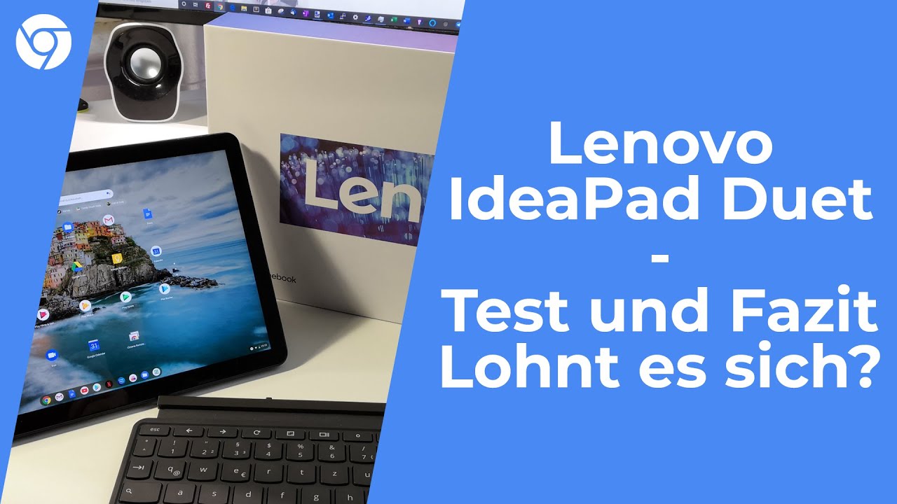 Lenovo IdeaPad Duet Chromebook - Test, Review und Fazit (deutsch)