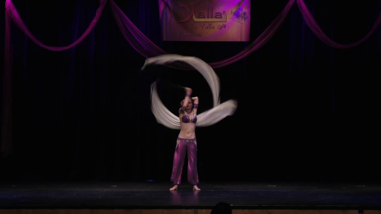 Sofia - Epic Double Veil Poi Belly Dance
