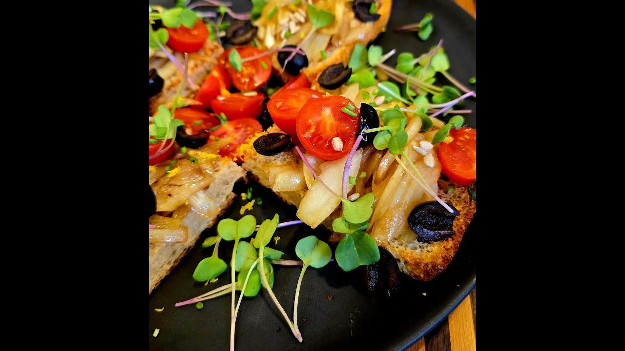 Rubrica RTP Açores (Açores Hoje) - Cozinha em Casa - Bruschetta, Funcho e Licor de Amora!