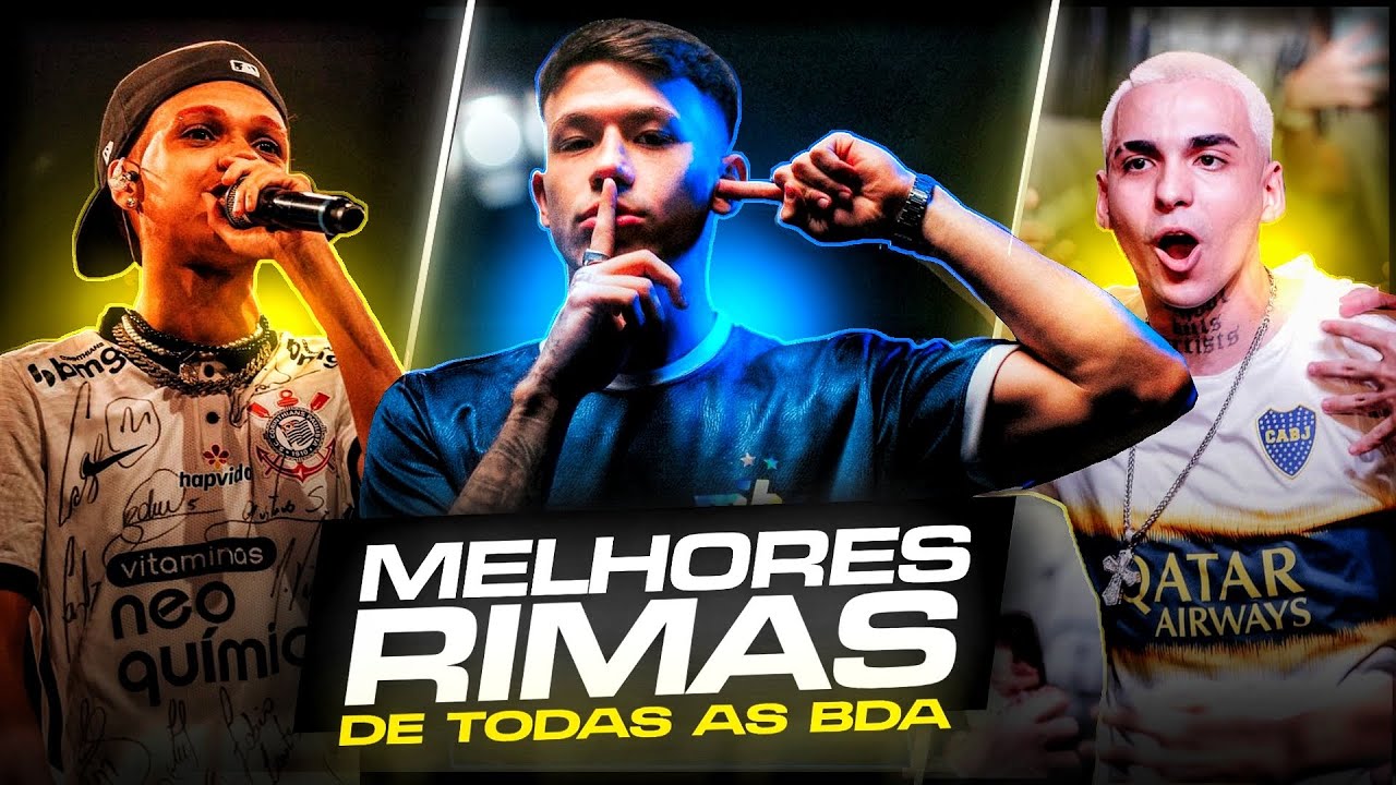 AS MELHORES RIMAS DE TODAS AS BATALHAS DE TRIO! (BDA) 🔥