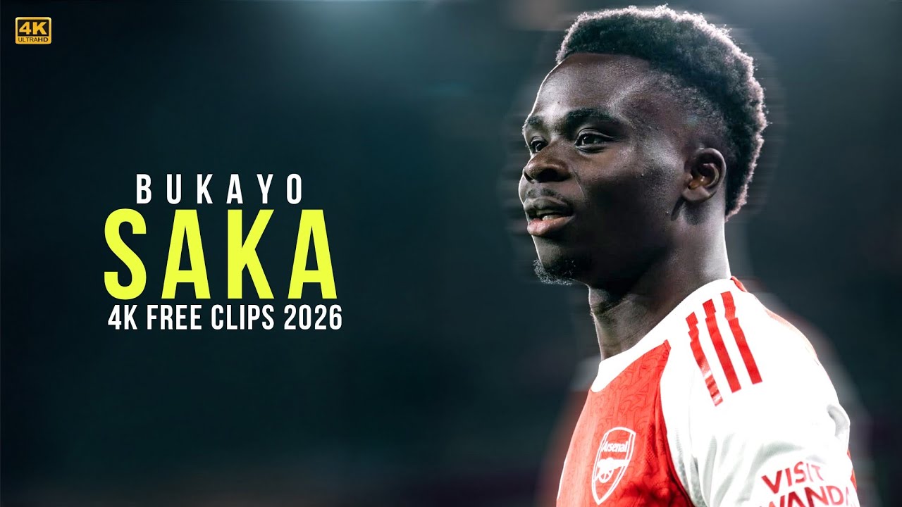 Bukayo Saka Rare 4K Clips • 2025/26 Elite Scenepack • No Watermark