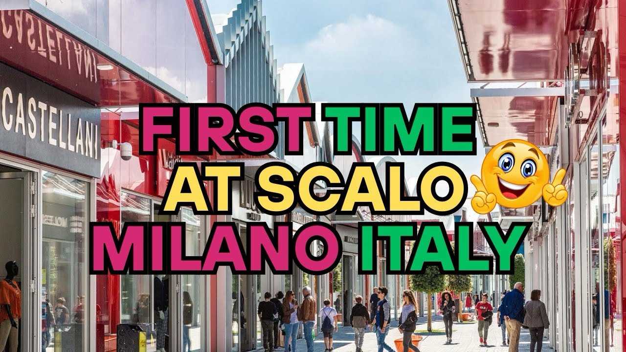 Italy ka Most Stylish Outlet!? 😳| Pehli Baar Gayi SCALO MILANO| World’s Top Brands 🛍️😍