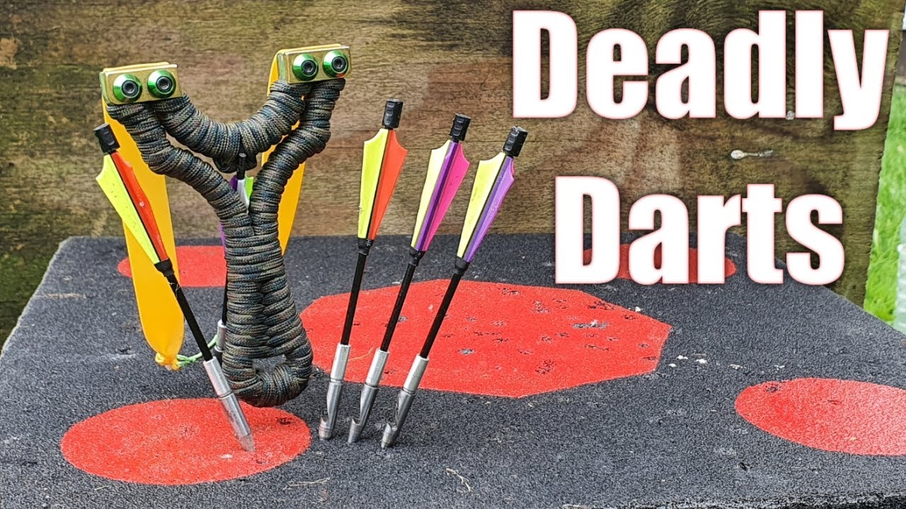 Slingshot Darts | Powerful, Fast and Accurate
