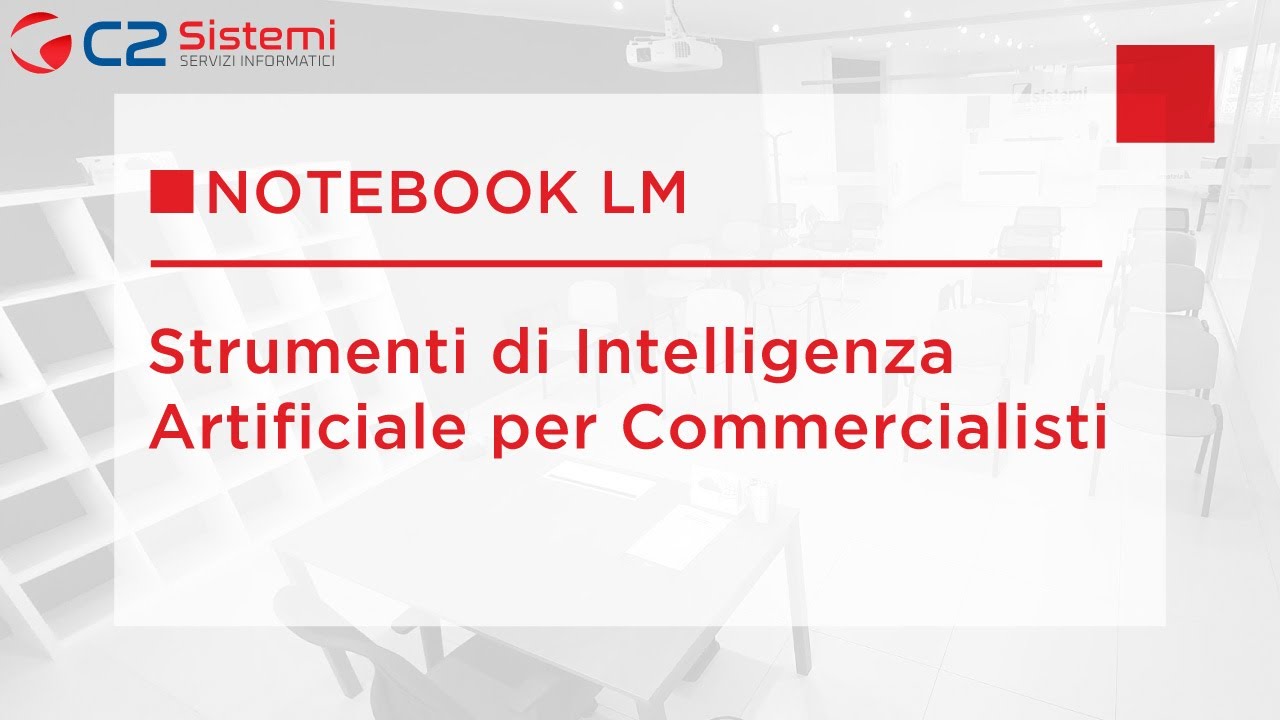 Intelligenza artificiale per Commercialisti - Notebook LM