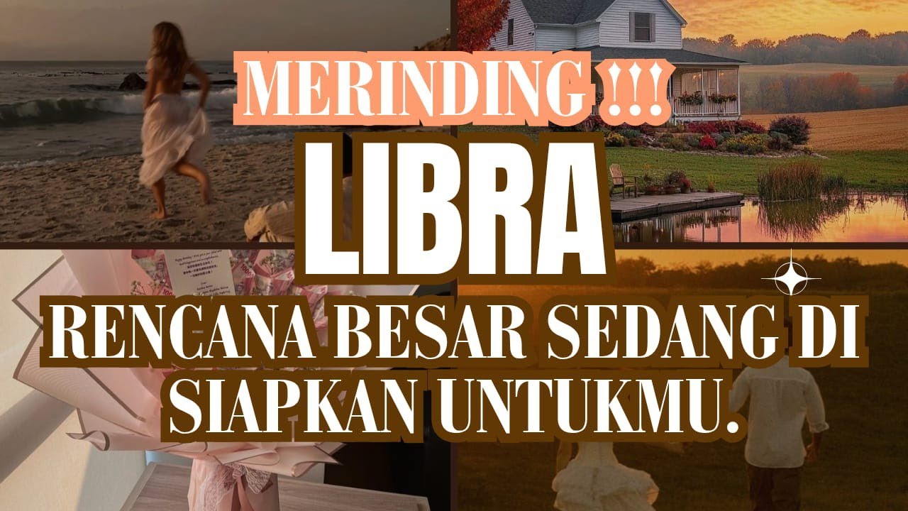 MERINDING !!! ♎ LIBRA ♎ RENCANA BESAR SEDANG DI SIAPKAN UNTUK MU