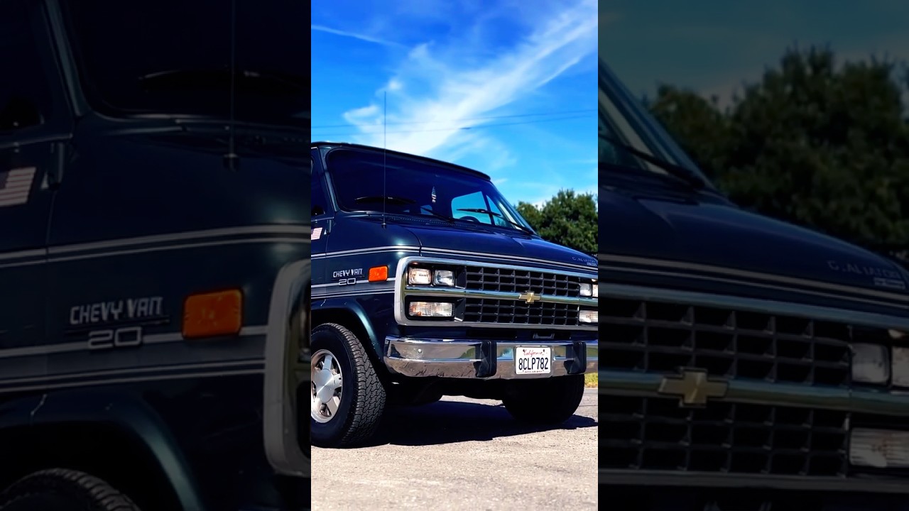 1995 Chevrolet G20 5.7 V8 | Gladiator #shiptoeu #chevy #conversionvan #chevyvan #chevyg20