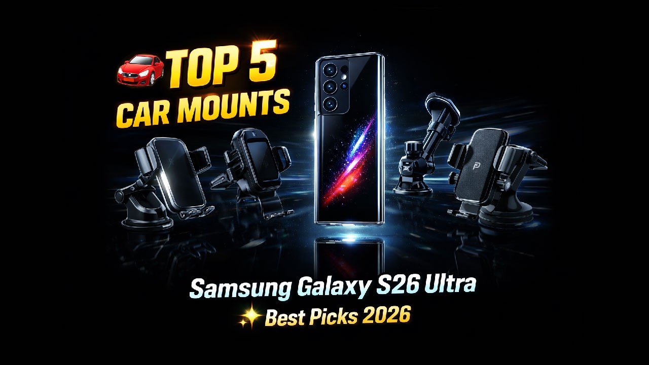 🚗📱 Top 5 Best Car Mounts for Samsung Galaxy S26 Ultra in 2026! 🌟