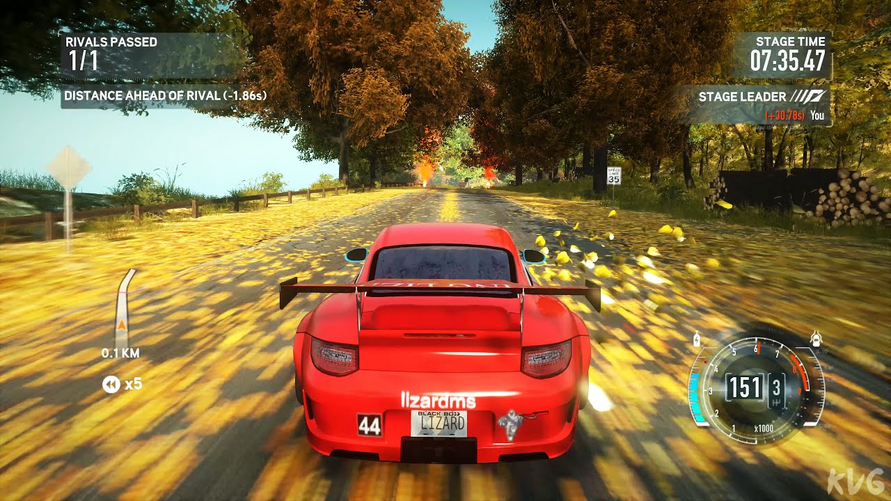 Need for Speed: The Run - Porsche 911 (997) GT3 RS 4.0 (Signature Edition - Lizard) 2011 - Gameplay