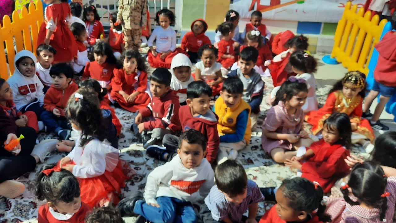 مهرجان رائع👌👌 بمناسبة العيد الوطني  حضانة ورضة  ماجد الزياني