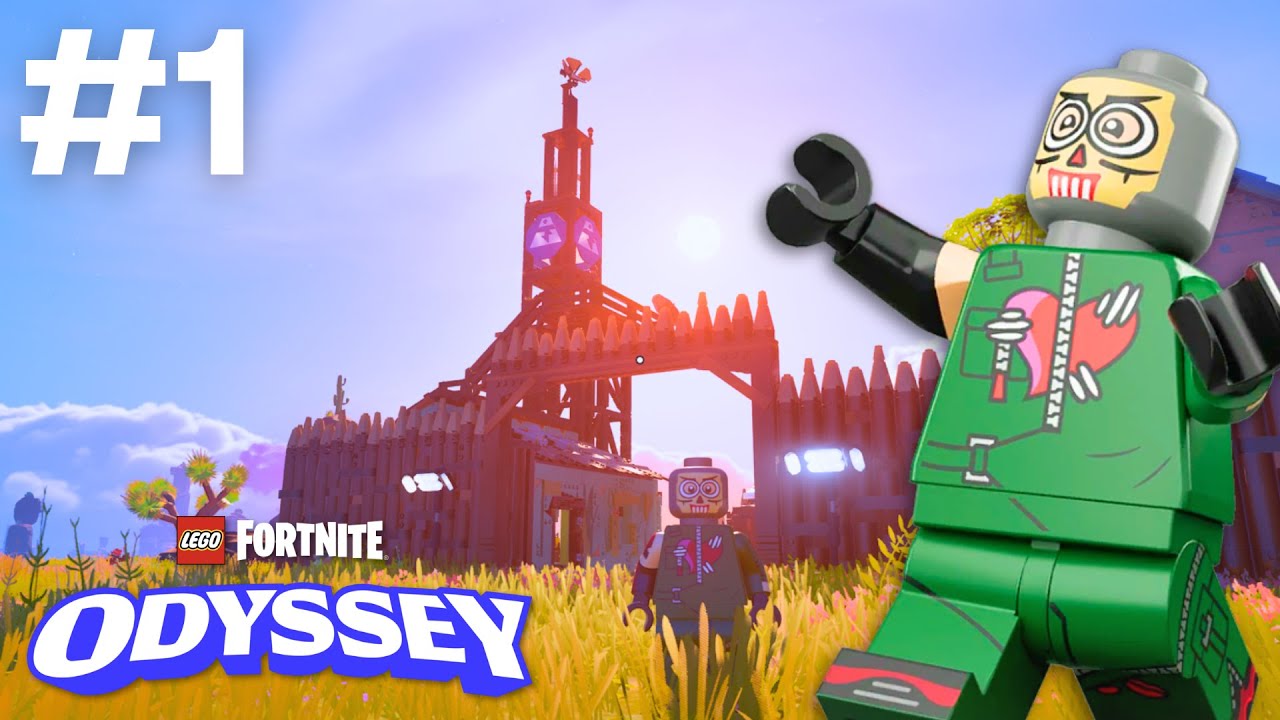 LEGO Fortnite ODYSSEY Gameplay - Episode 1 - Storm Survivor Camp