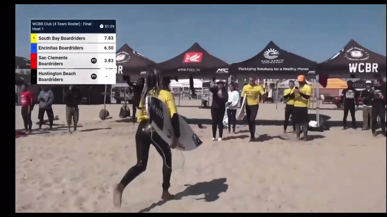 West Coast Board Riders Jacks Battle of the Board riders Live- Teagan Meza South Bay