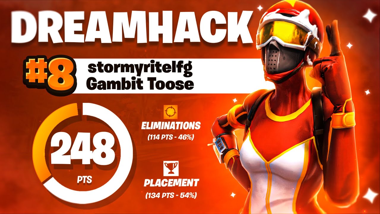 HOW WE CAME 8TH IN DREAMHACK FINALS with TOOSE | Stormyrite