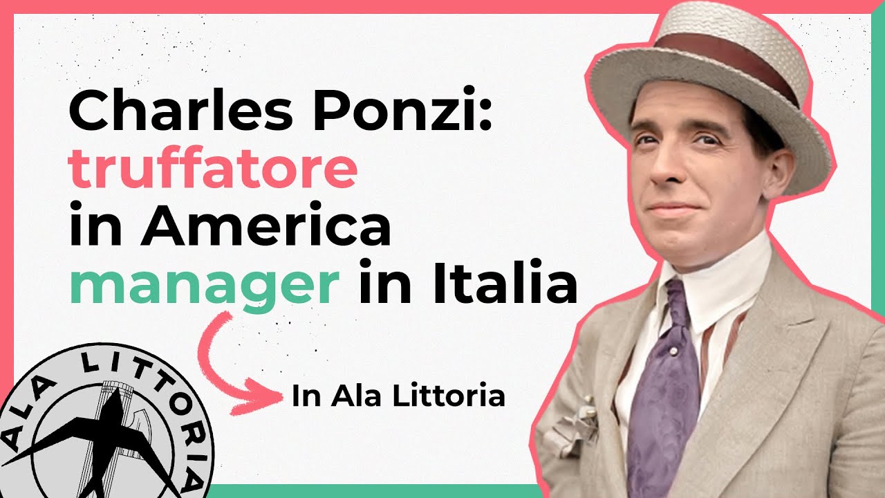 Come CHARLES PONZI ha TRUFFATO gli Stati Uniti d’America