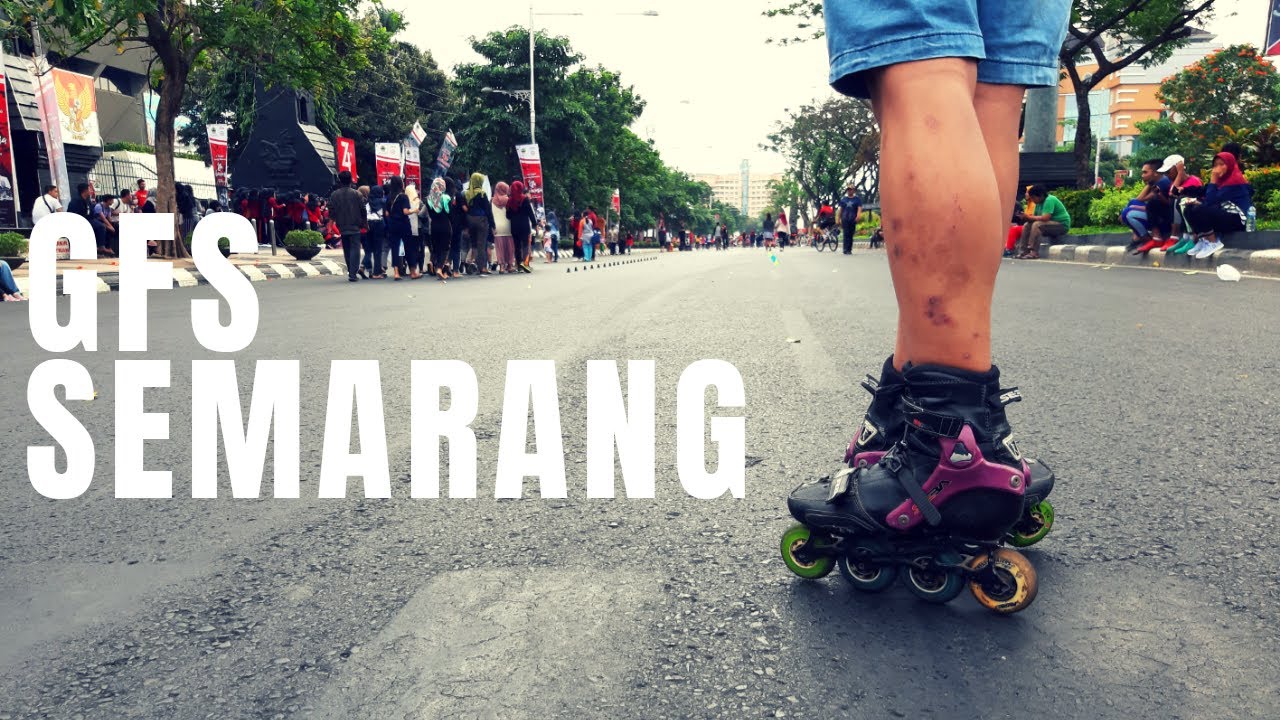 Skating on CFD Semarang