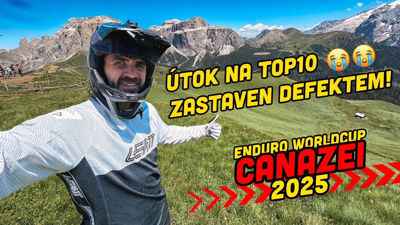 ÚTOK NA TOP10 ZASTAVEN DEFEKTEM!? | Worldcup EDR Canazei 2025