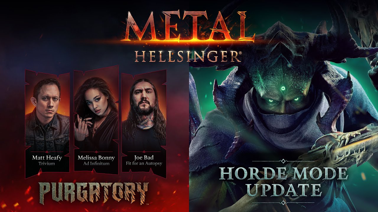 Metal: Hellsinger &ndash; Purgatory DLC and Free Horde Mode Trailer