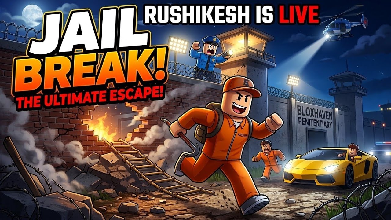 Can You Escape the Max Security Prison WITHOUT Using Tools?#Roblox #Jailbreak #RobloxGaming #Gaming