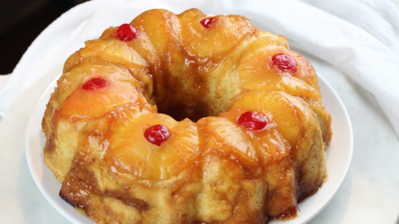 How to make Pineapple Upside Down Pound Cake | Step by Step