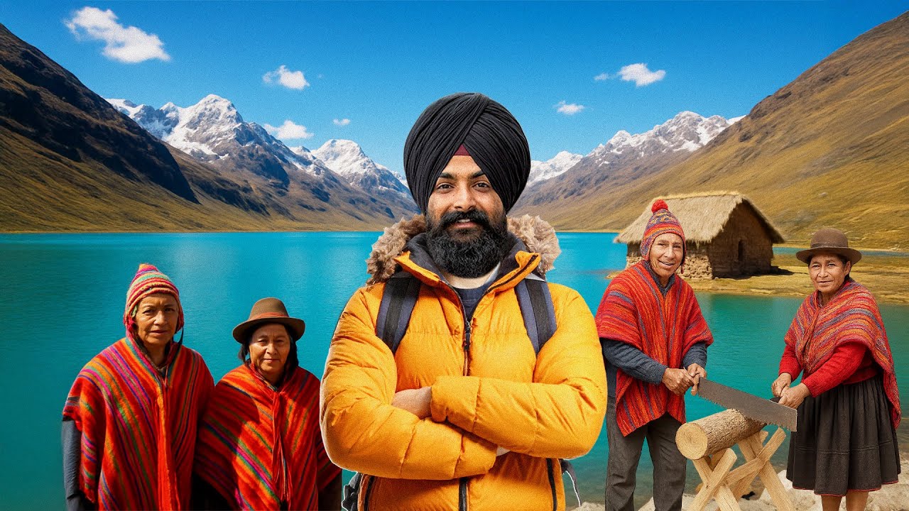 ਅਸਮਾਨ ਦੀ ਗੋਦੀ ਚ ਦੁਨੀਆ ਦੀ ਸਭ ਤੋਂ ਉੱਚੀ ਝੀਲ🇵🇪 A Day in Highest Navigable Lake in World 