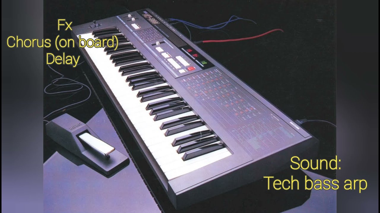 KORG DW6000  1985 SYNTH DEMO