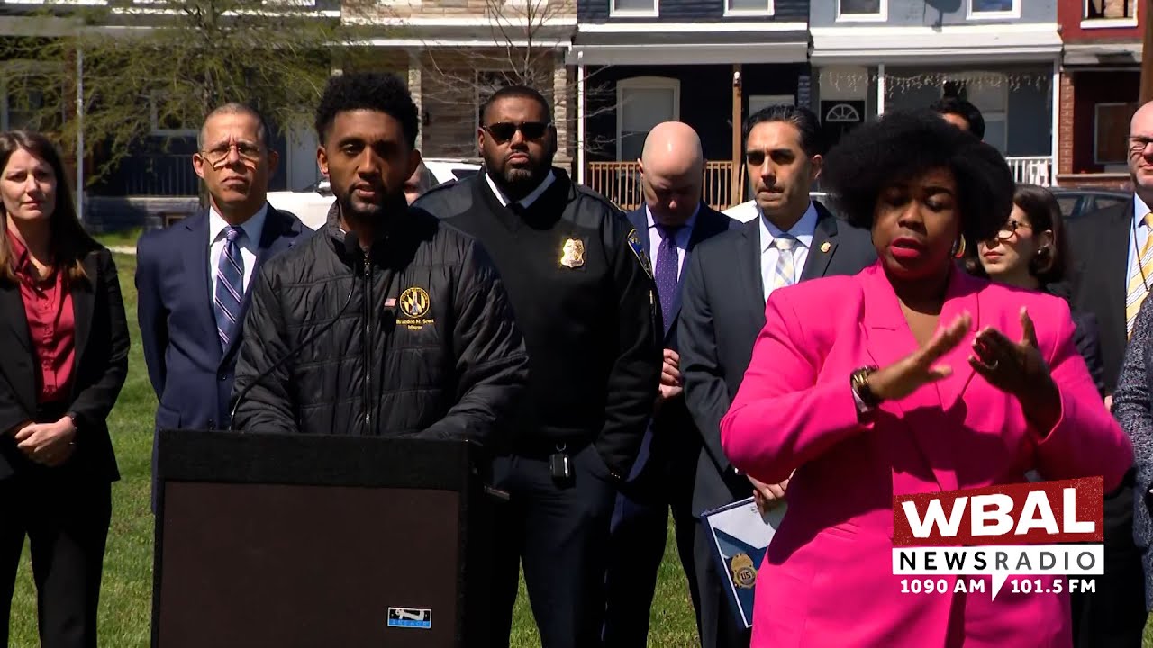 Baltimore Mayor Scott, City Leaders Announce Takedown of Drug Trafficking Organization in Curtis Bay