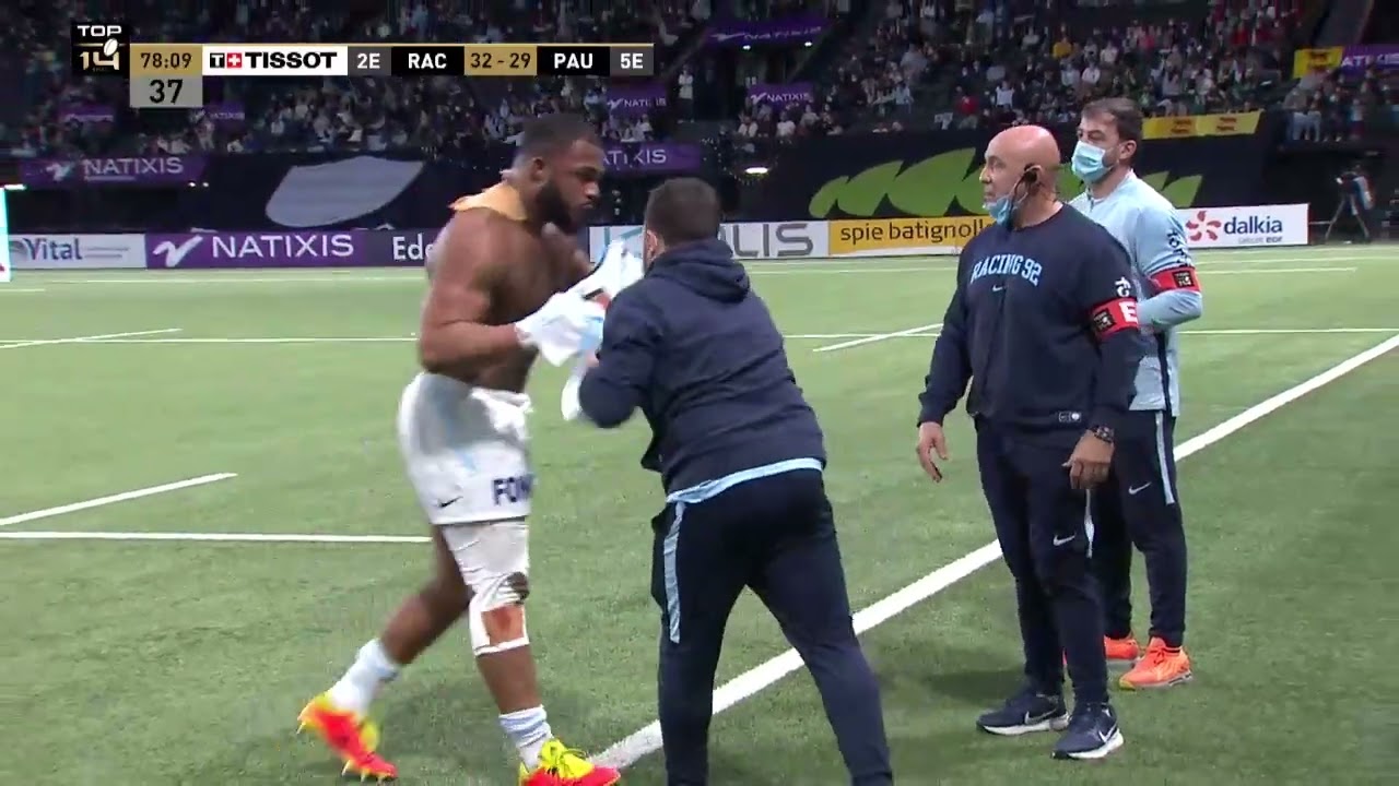 TOP 14 - J13: Changement de maillot pour Hassane Kolingar