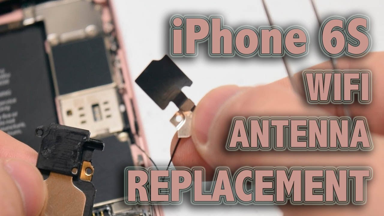 Замена антенны WiFi на iPhone 6S
