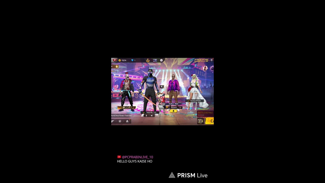 Free fire live