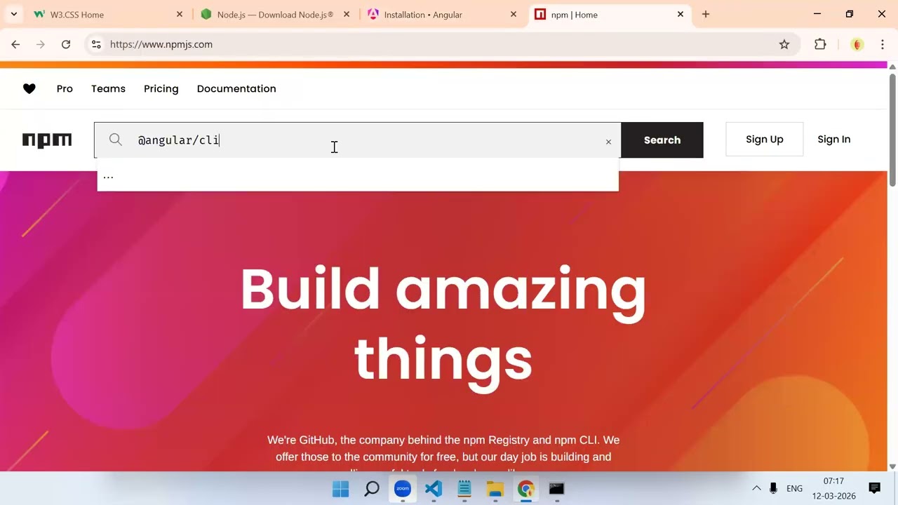 Angular B-33 | Angular setup and installation | How to Create Angular Project