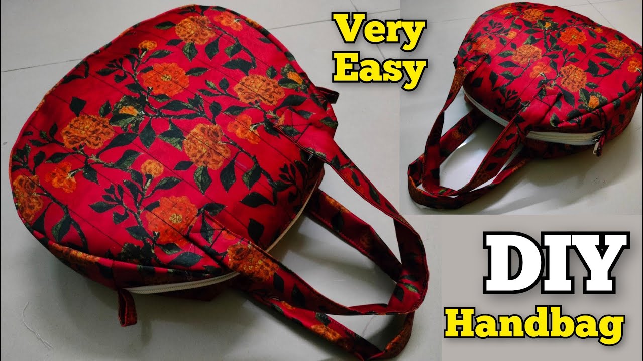 यह आईडिया आपको आश्चर्यचकित कर देगा - New design handbag cutting and stitching / shopping bag / Bag